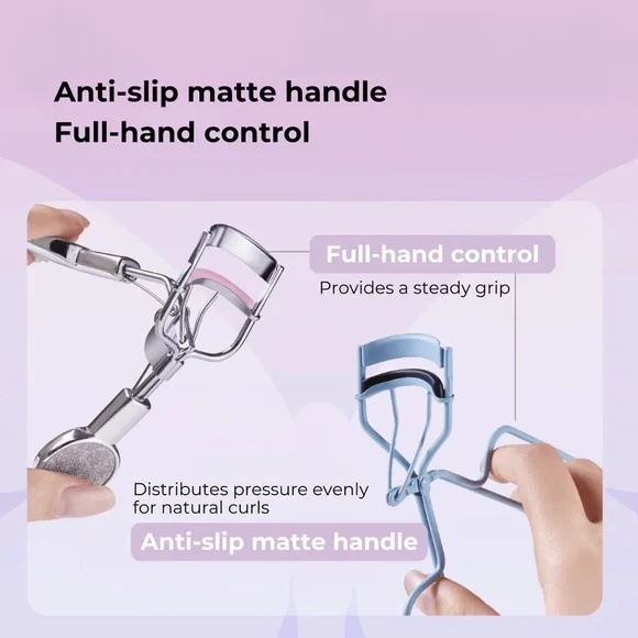 HIGHLY RAVE ASIAN EYELASH CURLER | BLJ Easy Curl Eyelash Curler (PINK) ROUNDED - Picture 3 of 4